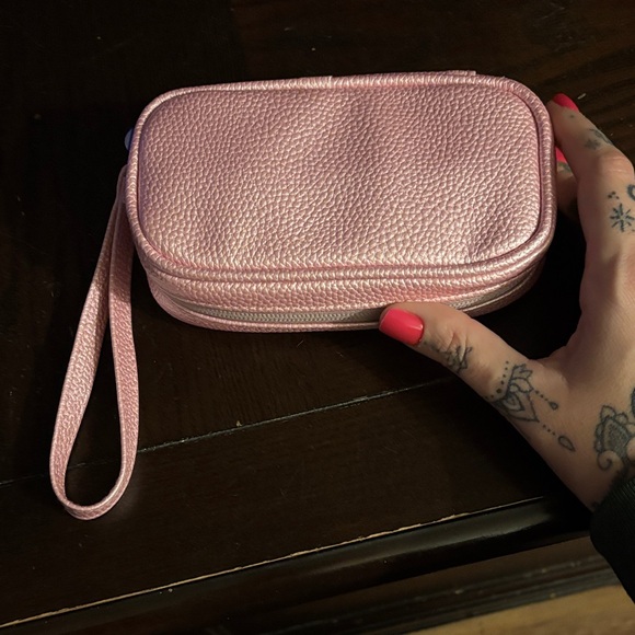 Colorful Weekly Pill Organizer with Pink Case - Picture 3 of 3